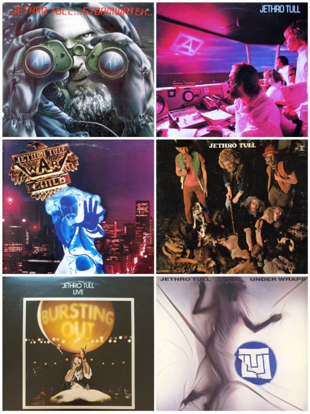 Jethro Tull LPs